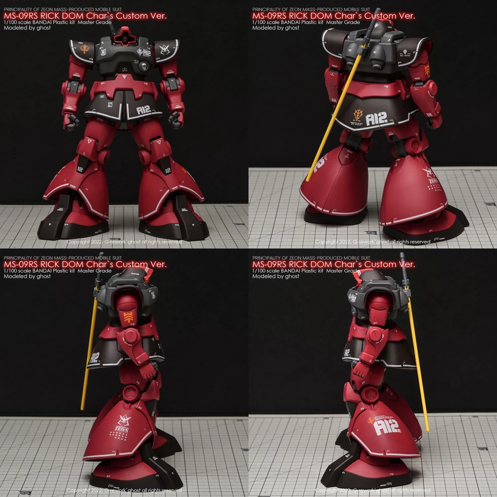 G-Rework MG MS-09RS 1.5 CHAR'S RICK DOM – Image 9