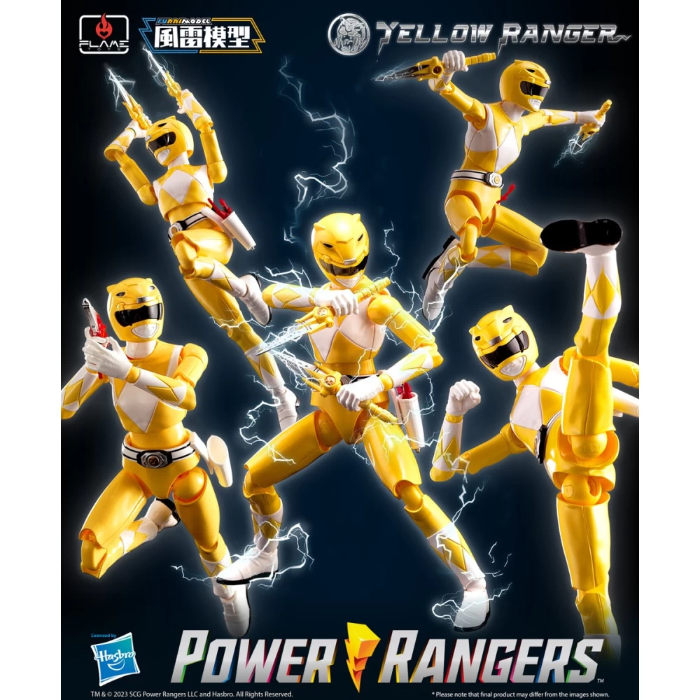 FURAI MODEL - POWER RANGERS YELLOW RANGER