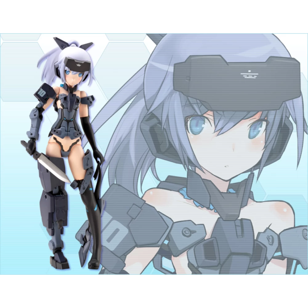 FRAME ARMS GIRL : JINRAI INDIGO VER.