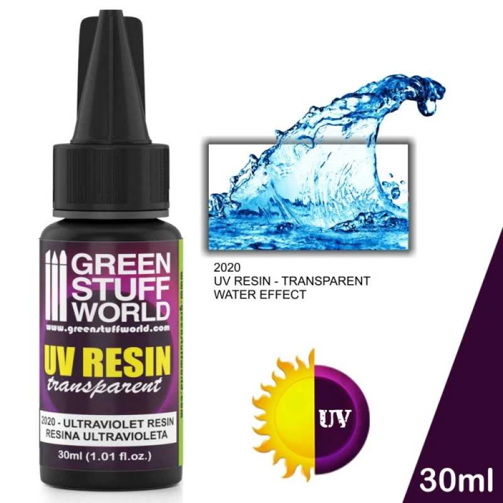 GSW RÉSINE ULTRAVIOLETTE EFFET EAU 30ML
