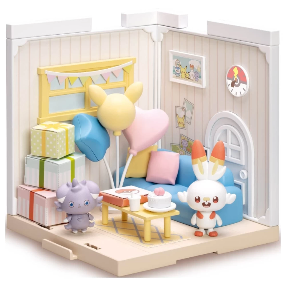 POKEMON POKE PEACE HOUSE LOUNGE SCORBUNNY & ESPURR