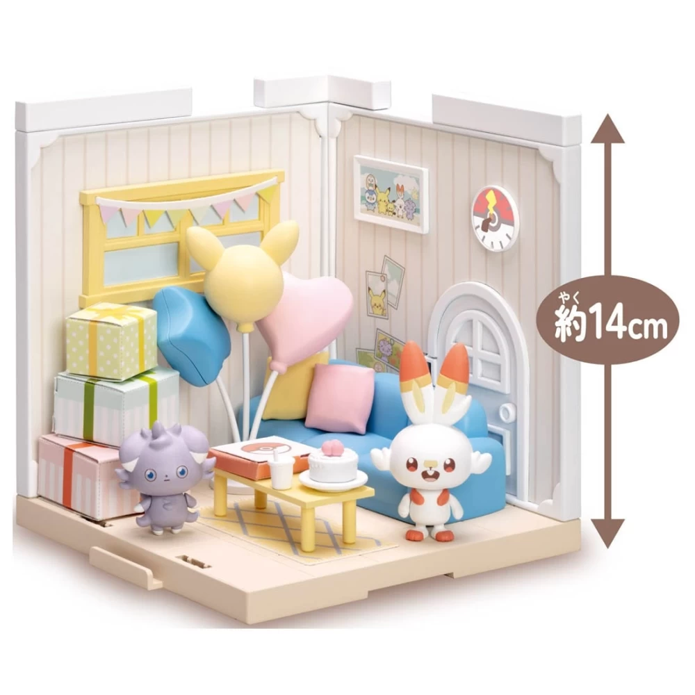 POKEMON POKE PEACE HOUSE LOUNGE SCORBUNNY & ESPURR