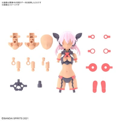30MS OPTION PARTS SET 8 (SCOUT COSTUME) COLOR C