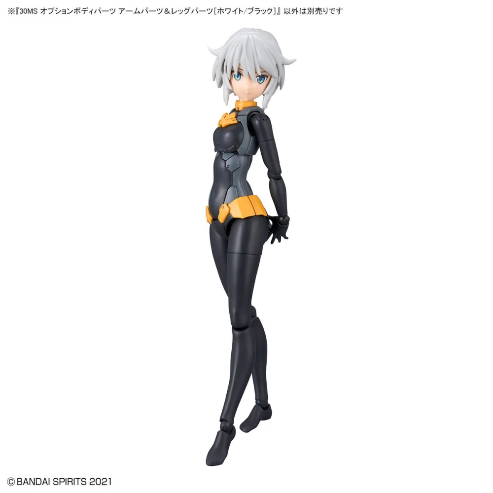 30MS OPTION BODY PARTS ARM & LEG PARTS (WHITE/BLACK)