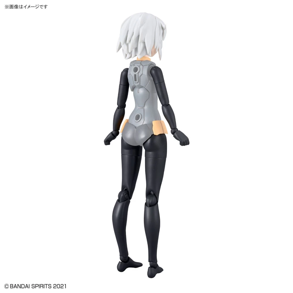 30MS OPTION BODY PARTS ARM & LEG PARTS (WHITE/BLACK)