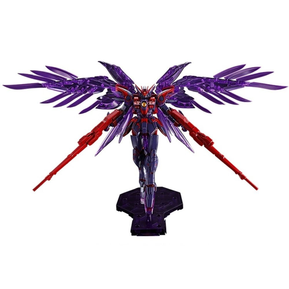 MG 1/100 Wing Gundam Zero EW Ver. Ka (Kreuzkontrastfarbe / Klares Lila)