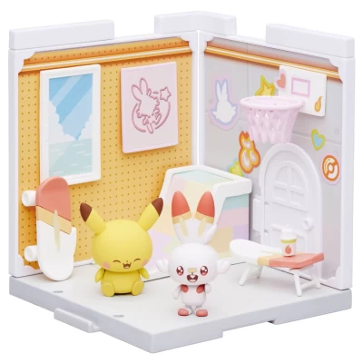 POKEMON POKE PEACE HOUSE STUDIO SCORBUNNY & PIKACHU