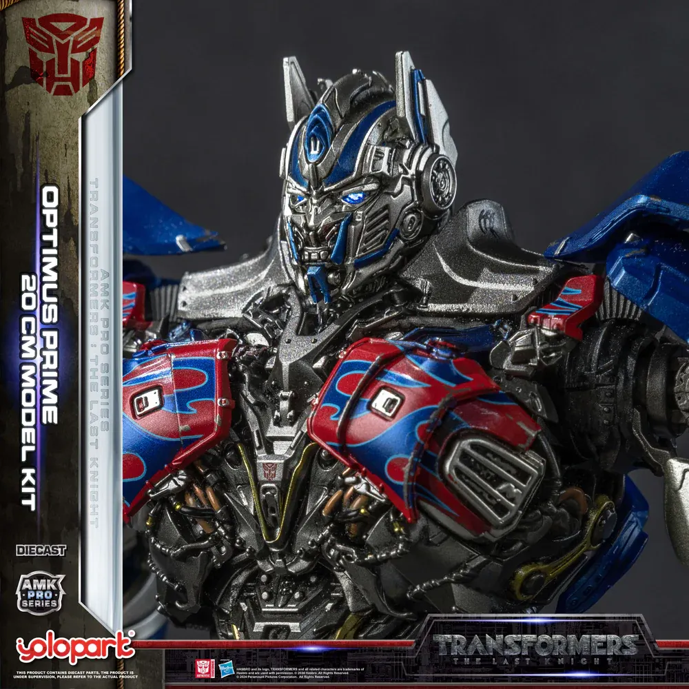 YOLOPARK : TRANSFORMERS: THE LAST KNIGHT AMK PRO SERIES - OPTIMUS PRIME – Image 3