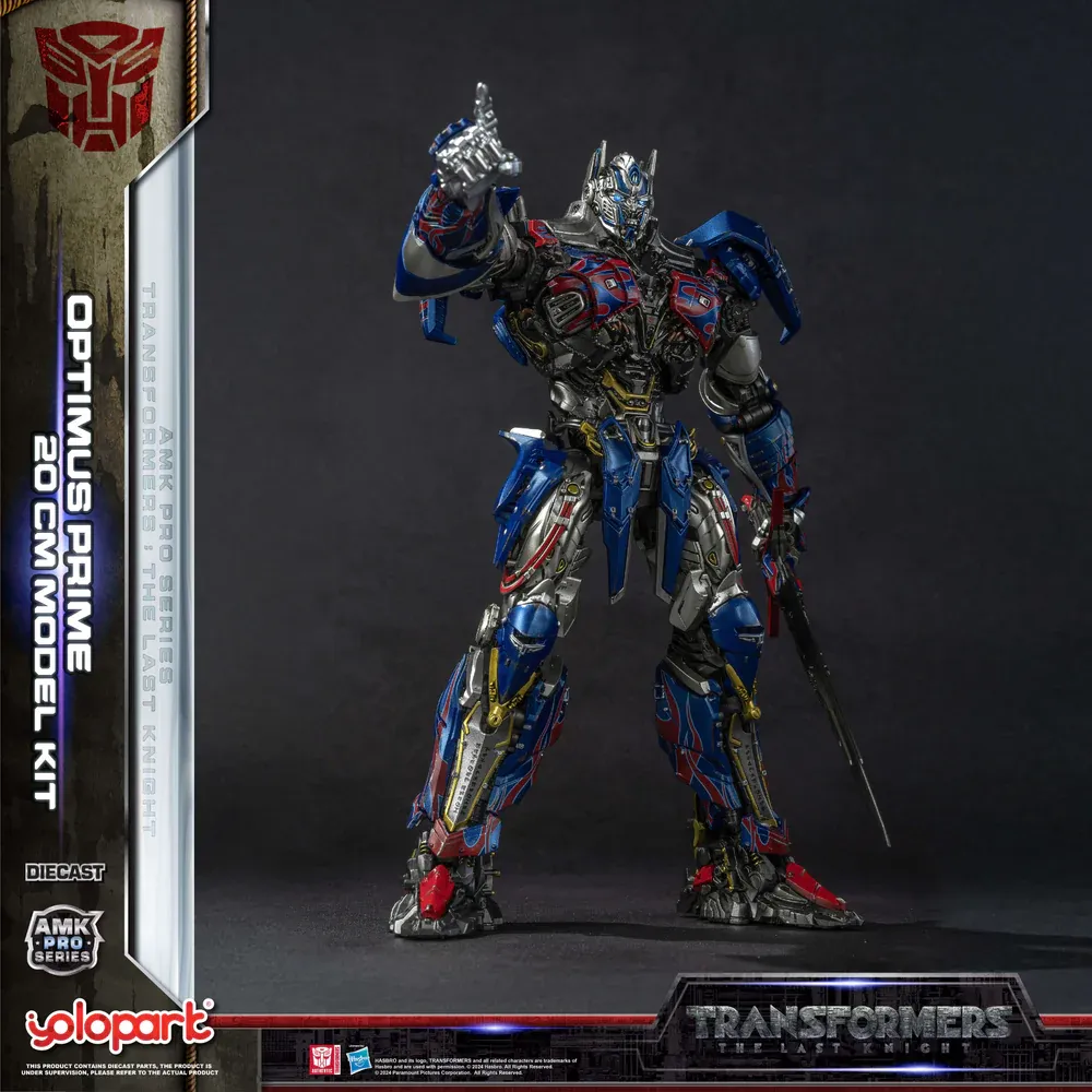 YOLOPARK : TRANSFORMERS: THE LAST KNIGHT AMK PRO SERIES - OPTIMUS PRIME – Image 8