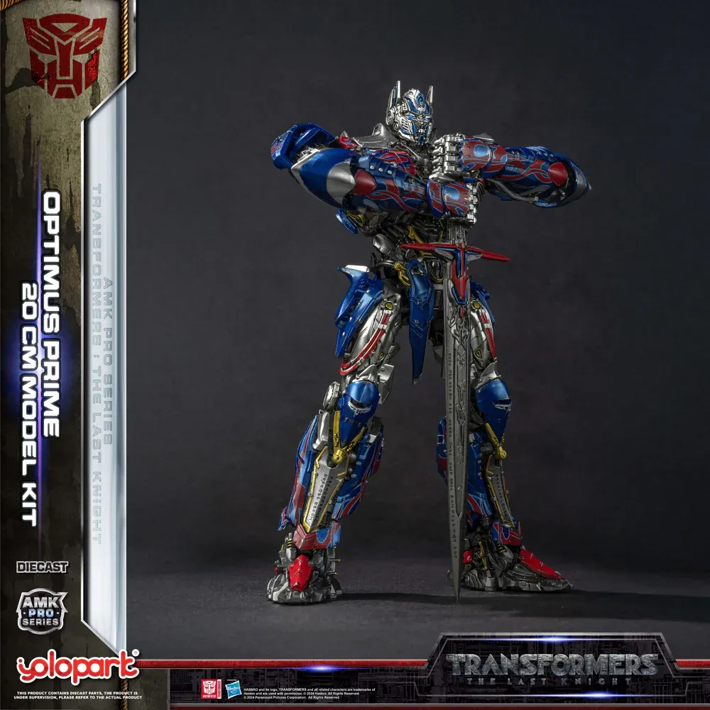 YOLOPARK : TRANSFORMERS: THE LAST KNIGHT AMK PRO SERIES - OPTIMUS PRIME – Image 7