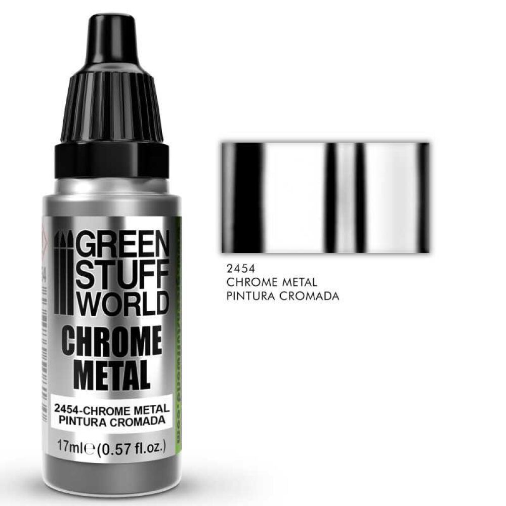 GSW : Peinture Chromée - CHROME METAL 17ml