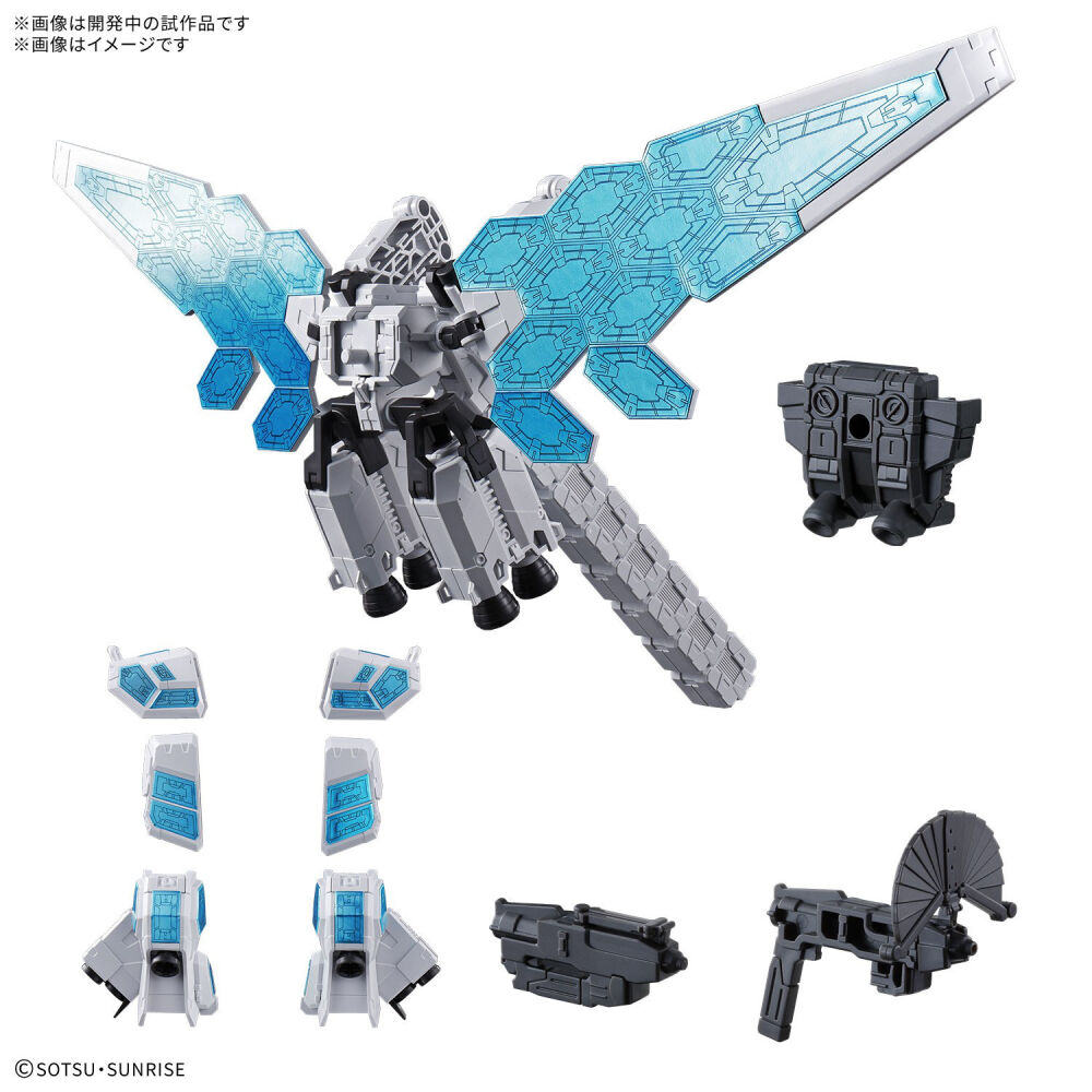 1/144 ENTRY GRADE RX-78F00/E Gundam + EX-001 Glass Feather – Image 4